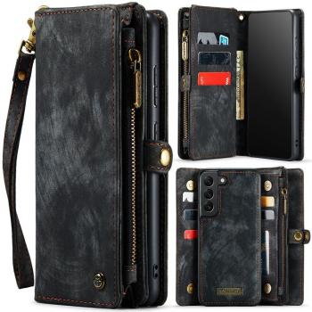 Caseme Case Samsung Galaxy S21 FE - Multifunctional Wallet - Brown