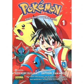 POKEMON 13 ROJO FUEGO Y VERDE HOJA 1