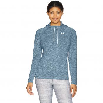 Under Armour Tech Hoody 2.0-Twist Sudadera con Capucha, Mujer, Negro