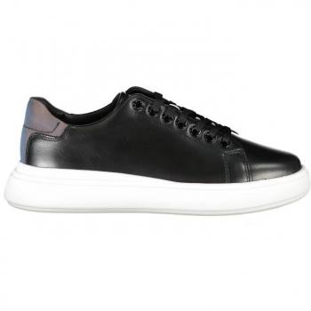 Calvin Klein Men's Black Polyester Sneakers - Size 5 US