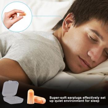 Travel Ear Protection - Soft Foam Ear Plugs