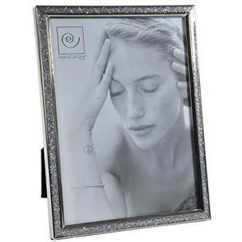 Cornice per Foto 15x20 in Argento con Glitter