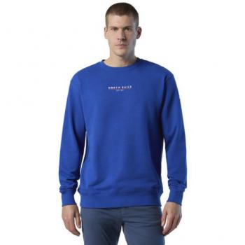North Sails Maglione Basic Comfort Fit Surf Blue - maglione - uomo, Taglia 2XL
