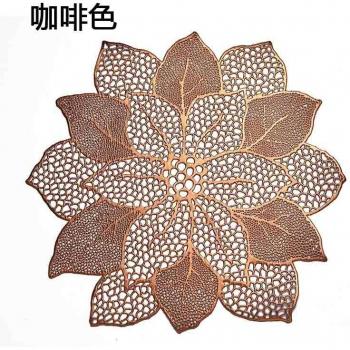 Lotus Flower PVC Anti-Slip Placemat
