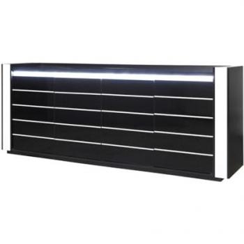 Lina Buffet NeroBianco LED 4P