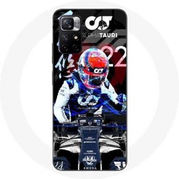 Funda protectora Redmi Note 11 5G Yuki Tsunoda F1