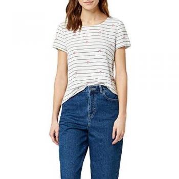 Only Onlfirst SS Mix AOP Top Noos Wvn, Blusa Para Mujer, Multicolor