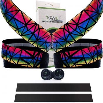 VXM Color-Changing Road Bike Handlebar with Non-Slip EVA Strap