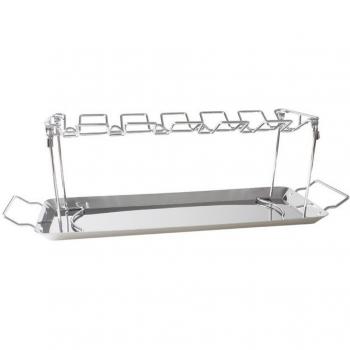 Stainless Steel Charcoal Barbecue Grill for Camping