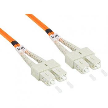 Fiber Optic Patch Cable - LWL Duplex OM2 (Multimode, 50/125) SC/SC - Good Connections®