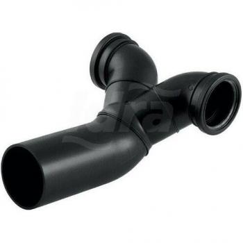 Geberit Coudé de Raccordement Horizontal DN 100/90/90