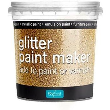 Shimmering Gold Glitter Paint Maker