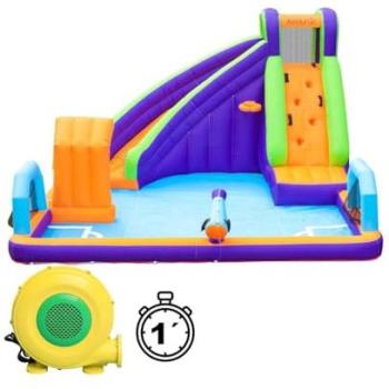 Castillo Acuático Inflable con Aspersores