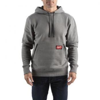Hoodie Milwaukee L Gris Béton