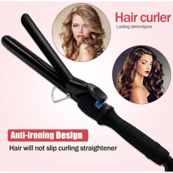 Varita rizadora de cabello 25mm cerámica turmalina
