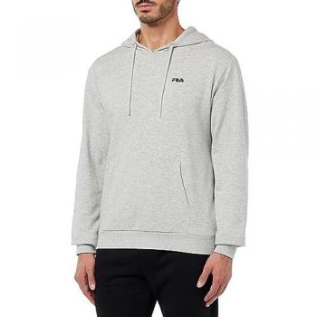 FILA Sudadera BENGEL Hombre Capucha Manga Larga Logo Color Sólido
