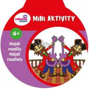 Ditipo Mini Aktivity - Pirát, 32 stran, 187 x 187 mm, věk 4+