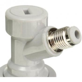 Conector de Barril de Cerveza para Elaboración Casera con Cabezal de Rosca