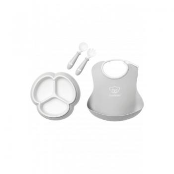 Set Pappa 4 pezzi Grigio