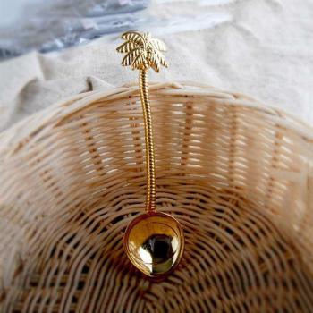 Coconut Tree Metal Spoon