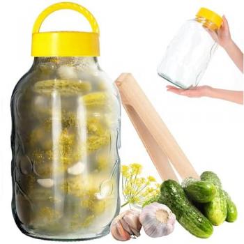 Pot de conservation en verre Kadax pour concombres
