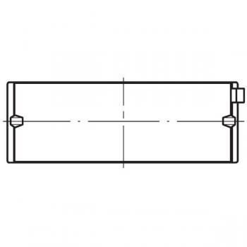 Kurbelwellenlager MAHLE 037 HL 21040 000 – OEM‑Qualität