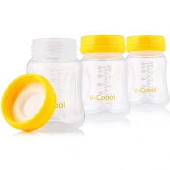6pcs Newborn Milk Storage Bottles