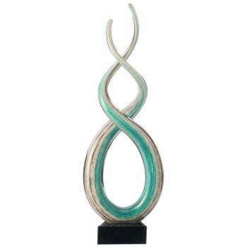 Le Vaso Noir & Turquoise – Leonardo 064114