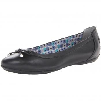 Geox Textil D CHARLENE A, Bailarinas Mujer, Negro