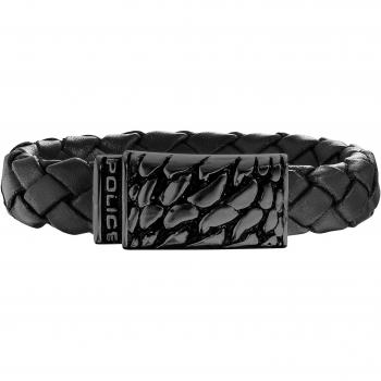Pulsera Police Hombre PJ25729BLB.01-L Cuero 21 cm