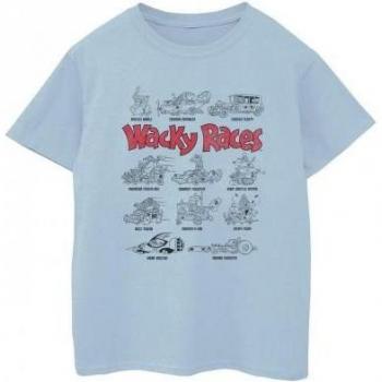T-shirt Grigia Wacky Races per Ragazzi