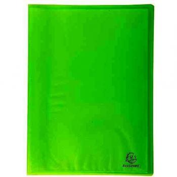 Lot de 12 Protège-documents A4 CHROMALINE 60 vues, coloris vert