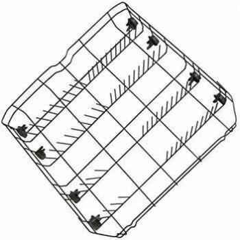 Bandeja bajo Arcelik 12 cm altura, 52,5 x 52,8 cm
