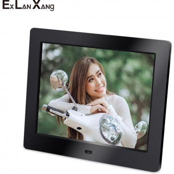 Digitaler Foto-Rahmen 8 Zoll mit MP3/MP4 Unterstützung