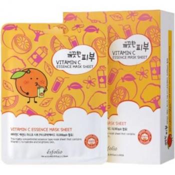 Esfolio Pure Skin Vitamin C Essence Mask Sheet Set