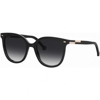 Carolina Herrera Black Nude Sunglasses HER 0136/S, Female, Black, 55 MM