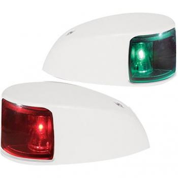 Hella Marine HELLA Nav Light LED, Pair, 2nm, Color Lens, White, 980620811