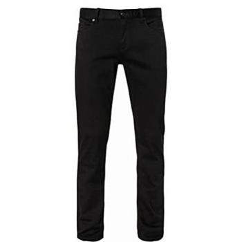 Alberto Herren Jeans Schwarz Baumwolle (Stretch)