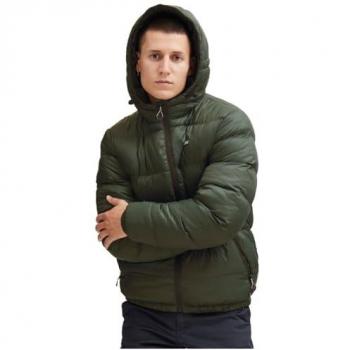 Chaqueta Acolchada Verde con Capucha Blend 20714372