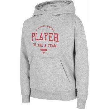Bluza 4F per Ragazzi Grigio Chiaro
