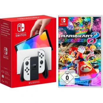 Nintendo Switch OLED Bundle mit Mario Kart 8 Deluxe