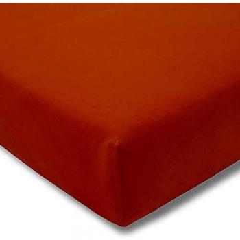 Housse de matelas Estella - Jersey fin terre cuite