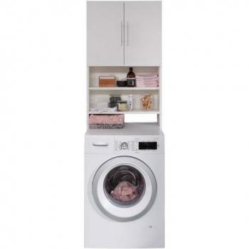 Ebuy24 Basix Waschmaschinenregal mit 2 Türen