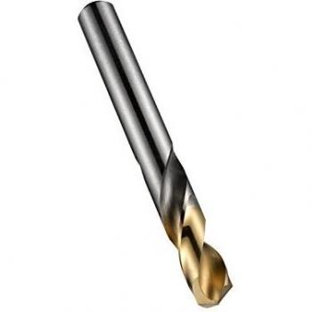 Dormer 022 TiN Coated HSS Stub Drill Bits, 4.3mm, Set of 10