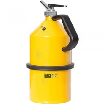 FALCON Sicherheitsbehälter aus Stahl, 5 l mit Feindosierhahn