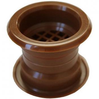 4‑Piece Acacia Mini Round Door Vent Cover