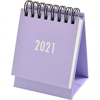 Calendario DeskPro con tapa y diseño compacto