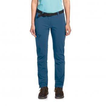Funktionshose MAIER SPORTS Inara slim Gr. 42, Normalgrößen, blau (jeansblau), Damen