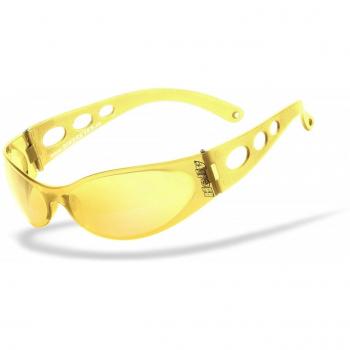 Occhiali da sole Helly Bikereyes Pro Street Gialli Unica Taglia
