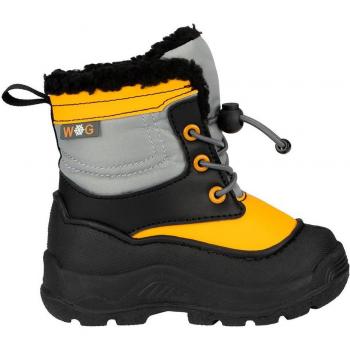 Scarponcini Invernali Snow Flake Nero Giallo Bambino 27